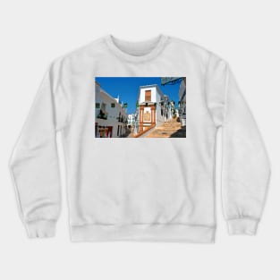 Frigiliana Andalucia Costa Del Sol Spain Crewneck Sweatshirt